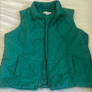 Green Quilted Vest